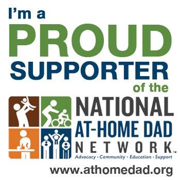 National At-Home Dad Network large proud supporter badge